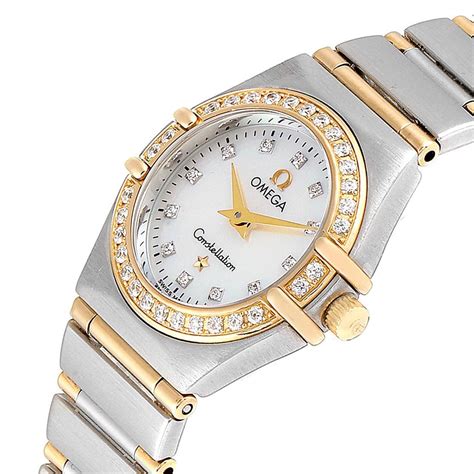 women's omega watch with diamonds